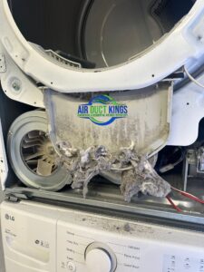 Dryer vent Cleaning and Replacing in Irvine